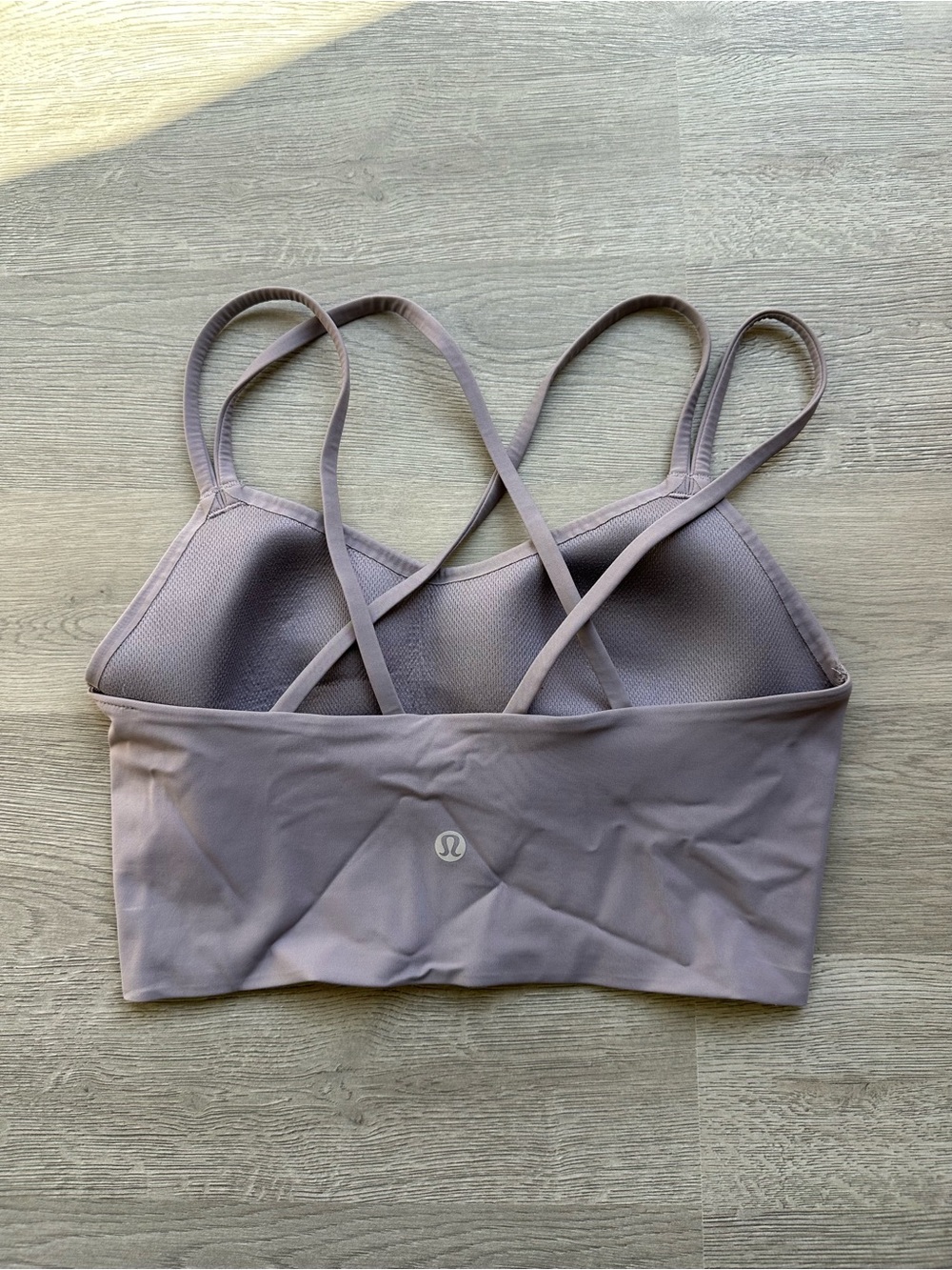 lululemon athletica Strappy Low-Impact Sports Bra in Dusty Mauve